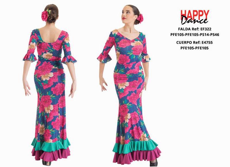 Flamenco Outfit for Women by Happy Dance. Ref. EF322PFE105PFE105PS14PS46-E4755PFE105PFE105